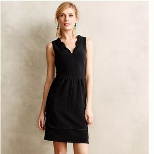 Anthropologie Maeve Ottoman black dress, XS